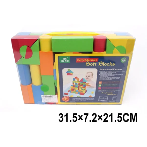 R21B / 1 (36105) Jucarie constructor moale 81elem.
