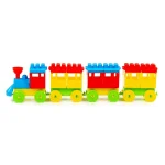 (36711) Jucarie locomotiva cu 3 vagoane (B) - imagine 2