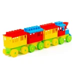 (36711) Jucarie locomotiva cu 3 vagoane (B) - imagine 3
