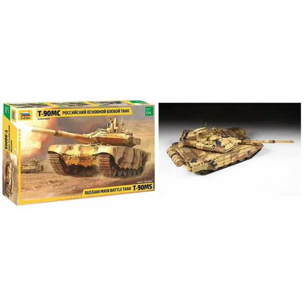 Jucarie Tanc T-90MC 1:35 (se incleie)