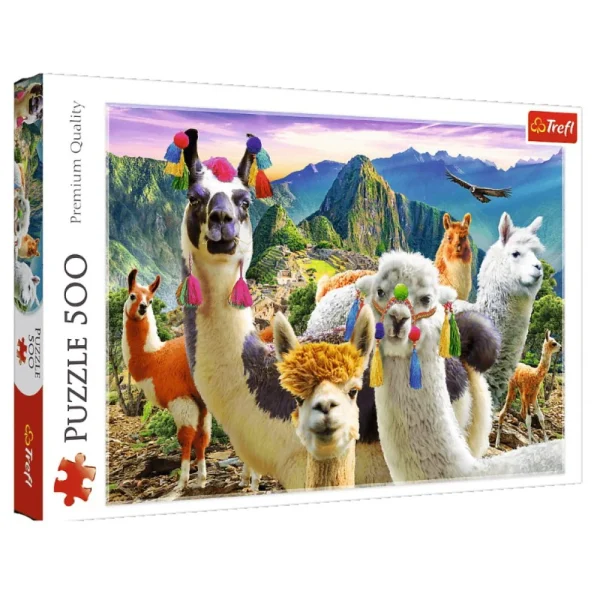 Puzzle 500 "Lamele"
