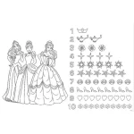 Puzzle 24 Super Maxi"Printesele" - imagine 3