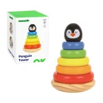 Piramidă din lemn Pinguin TKB502 (41082)