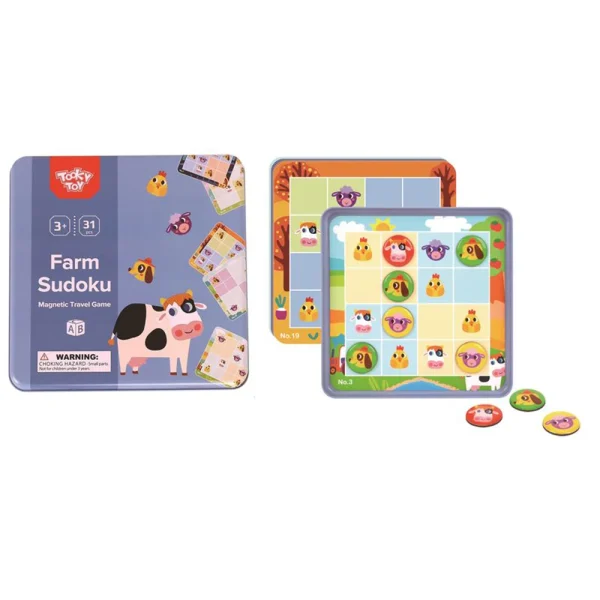 (41099) Jucarie Sudoku cu animale de casa TL631