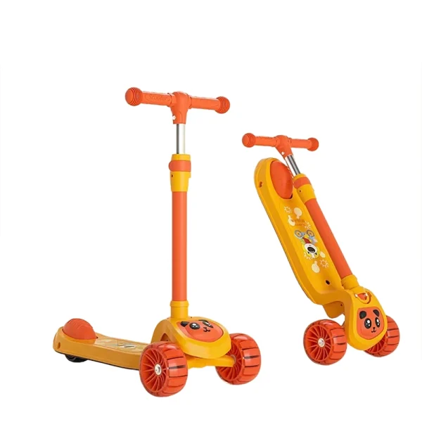 J1R3 /10 (42212) Trotineta oranj pentru copii (221)