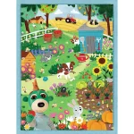 Puzzle 2  X 10 Baby Maxi "Animale Domestice" - imagine 2