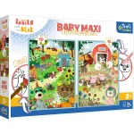 Puzzle 2  X 10 Baby Maxi "Animale Domestice"