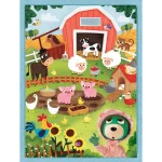Puzzle 2  X 10 Baby Maxi "Animale Domestice" - imagine 3