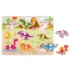 Puzzle din lemn "Dinozauri" TY859 (43239)