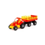 Jucarie tractor"Krepis" cu remorca(2fel) - imagine 2