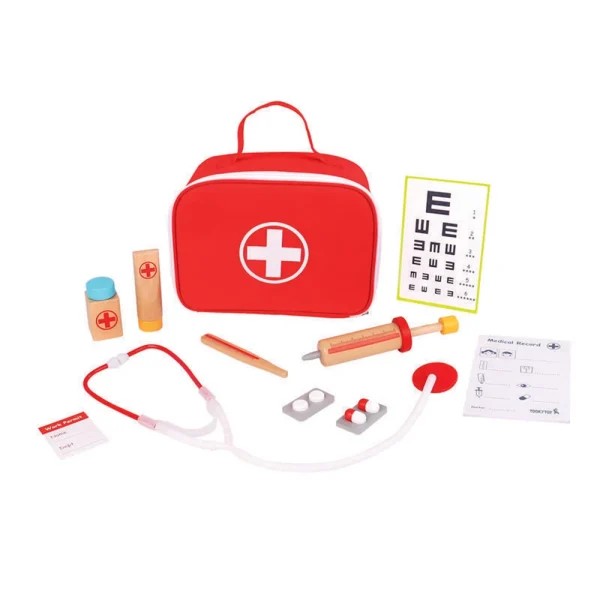 Jucarie set doctor din lemn TKC567