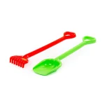 Set lopățică și greblă pentru nisip - imagine 3