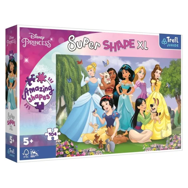 Puzzle 104XL "Printesele in gradina"
