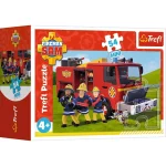 (54205) Puzzle 54Mini  "Pompierul Sam în așteptare" ( set 8 buc) - imagine 2