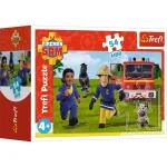 (54205) Puzzle 54Mini  "Pompierul Sam în așteptare" ( set 8 buc) - imagine 3