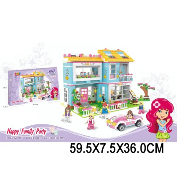 R23B / 6(9) (54247) Jucarie constructor 1049elem. (12K)(G5)