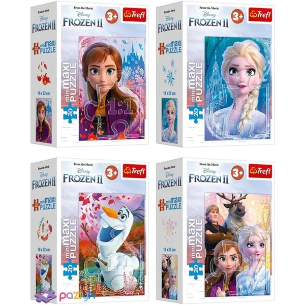 Puzzle miniMaxi "Frozen2" (set 8buc)