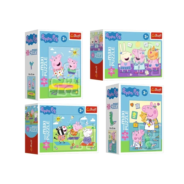 (56033) Puzzle miniMaxi "Peppa Pig" (set 8buc)