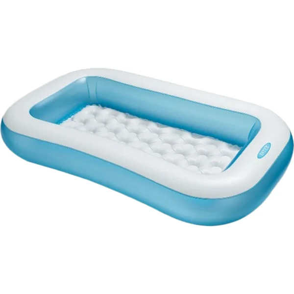 INTEX Piscină gonflabilă pentru copii cu baza gonflabilă 166x100x28 cm, 90 L, 2+