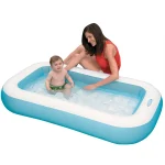 INTEX Piscină gonflabilă pentru copii cu baza gonflabilă 166x100x28 cm, 90 L, 2+ - imagine 2