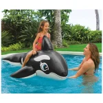INTEX Plută-saltea gonflabilă “Balena” cu mânere, 193х119 cm, până la 40 kg, 3+ - imagine 2