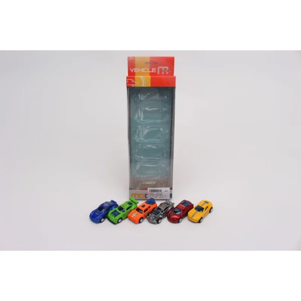 Jucarie set 6 masinute din metal