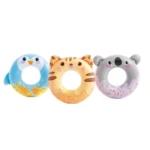 Colac gonflabil de înot cu design animal 76 cm, max. 40 kg, 3 modele, 8+ ani, Intex (59266)