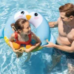 Colac gonflabil de înot cu design animal 76 cm, max. 40 kg, 3 modele, 8+ ani, Intex (59266) - imagine 7