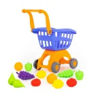 R36A /49/50 (71392) Jucarie carucior pentru cumparaturi cu produse(B) (2fel) - imagine 2