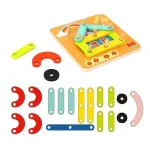 (71625) Jucarie puzzle din lemn - imagine 2