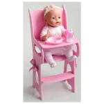 R20A / 4 (72119) Jucarie scaun pentru mincare pentru papusa - imagine 3
