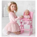 R20A / 4 (72119) Jucarie scaun pentru mincare pentru papusa - imagine 2