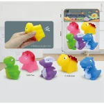 Dinozauri din cauciuc pentru baie (72800)