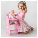 R20 / 9(R20A /4) (74319) Jucarie scaun pentru mincare pentru papusa - imagine 2
