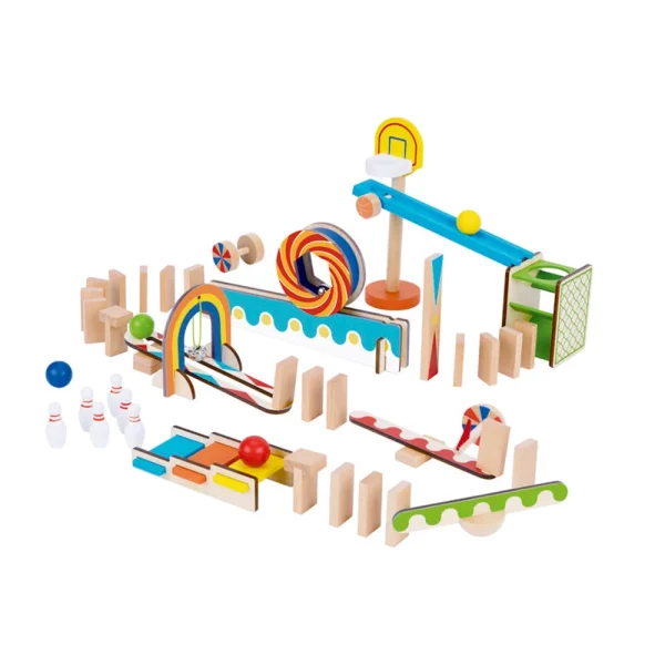 (74718) Jucarie domino din lemn TK389