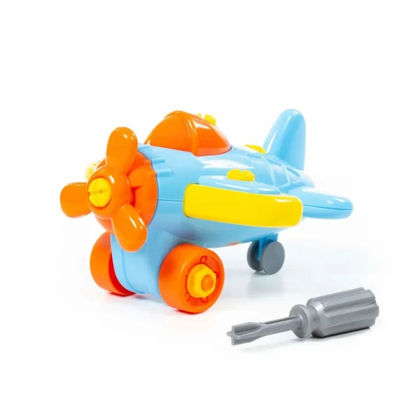 Jucarie avion-constructor 19elem.