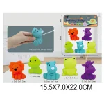 R10A /12 (84836) Jucarie animalute din cauciuc (120K G7)