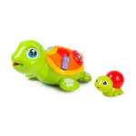 Jucărie interactivă Broască țestoasă cu sunete și lumini, Hola 868 (86884) - imagine 4