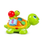 Jucărie interactivă Broască țestoasă cu sunete și lumini, Hola 868 (86884)