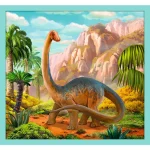 Puzzle 10in1 "Dinozaurii" - imagine 4