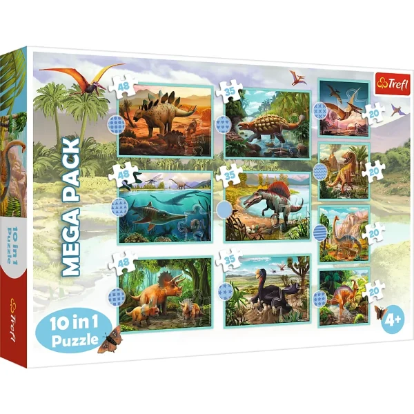 Puzzle 10in1 "Dinozaurii"