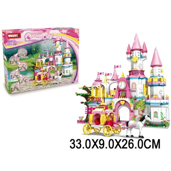 R 6 / 4(17)(R 6A / 4)(R 5A /20) (90499) Jucarie constructor 991elem. (12K)(G9)