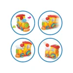 Jucărie interactivă Trenuleț cu sunete și lumini, Hola 958 (95862) - imagine 4