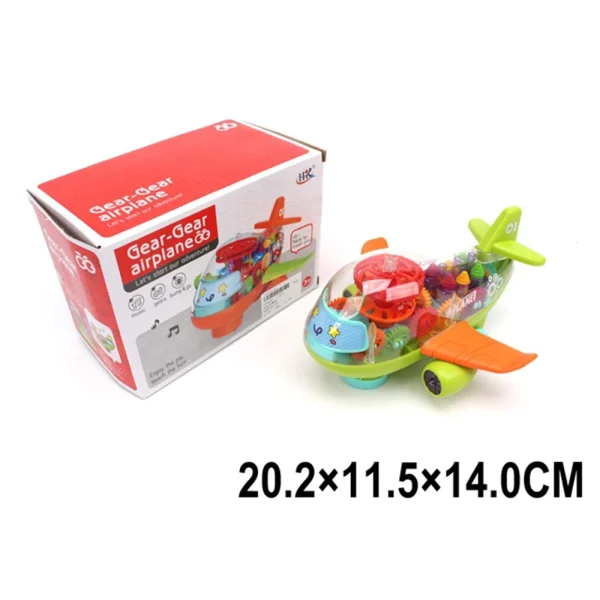 R22B /20(23B/16) (98368) Jucarie avion pe baterii