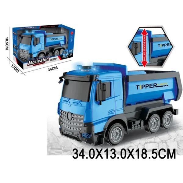 R 4 / 6(R 4A / 5 / 6) (99953) Jucarie autospeciala camion pe baterii