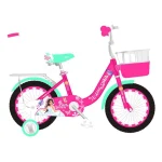 Bicicleta pentru fetite cu maner pentru parinte 12' (36257)