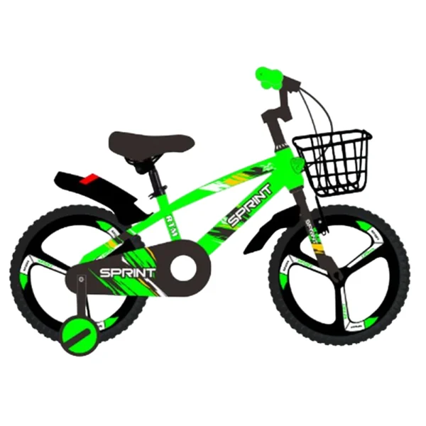 GI-7 / 1 verde Bicicleta pentru copii 16'