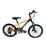 Bicicleta PILOT pentru copii 20' cu 6 viteze,schimbator de viteze Shimano (GI-9 / 3 oranj)