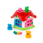 Căsuță educativă sorter cu forme, Polesie