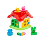 Căsuță educativă sorter cu forme, Polesie - imagine 3
